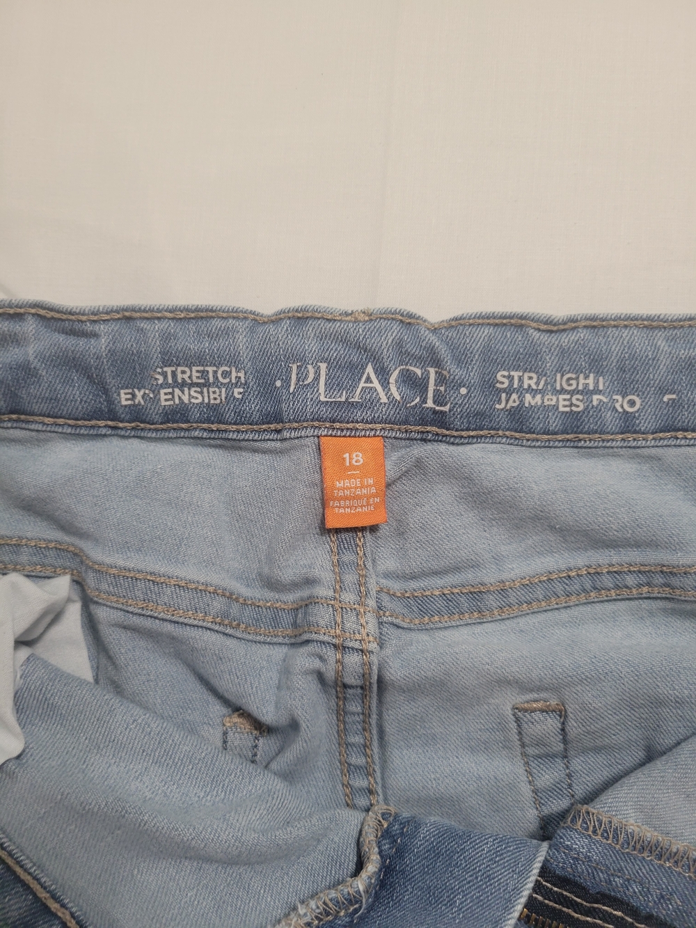 The Children's Place Light Wash Stretch Jeans - 18